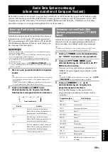 Предварительный просмотр 225 страницы Yamaha RX-V365 Owner'S Manual