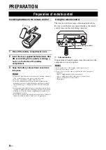 Preview for 12 page of Yamaha RX-V365BL Owner'S Manual