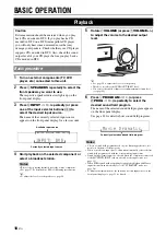 Preview for 22 page of Yamaha RX-V365BL Owner'S Manual