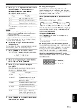 Preview for 25 page of Yamaha RX-V365BL Owner'S Manual