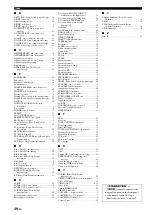 Preview for 50 page of Yamaha RX-V365BL Owner'S Manual