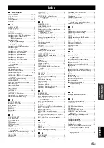 Preview for 241 page of Yamaha RX-V365BL Owner'S Manual