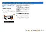 Preview for 49 page of Yamaha RX-V367 Owner'S Manual