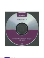 Предварительный просмотр 89 страницы Yamaha RX-V377 Owner'S Manual