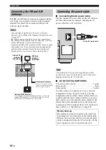 Preview for 34 page of Yamaha RX-V3800 - AV Receiver Owner'S Manual