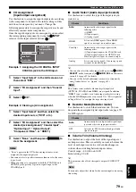 Preview for 81 page of Yamaha RX-V3800 - AV Receiver Owner'S Manual