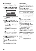 Preview for 82 page of Yamaha RX-V3800 - AV Receiver Owner'S Manual