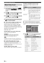 Preview for 84 page of Yamaha RX-V3800 - AV Receiver Owner'S Manual