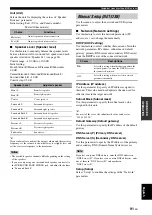 Preview for 93 page of Yamaha RX-V3800 - AV Receiver Owner'S Manual