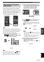 Preview for 109 page of Yamaha RX-V3800 - AV Receiver Owner'S Manual