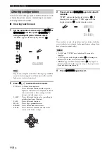 Preview for 114 page of Yamaha RX-V3800 - AV Receiver Owner'S Manual