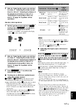 Preview for 119 page of Yamaha RX-V3800 - AV Receiver Owner'S Manual