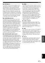 Preview for 139 page of Yamaha RX-V3800 - AV Receiver Owner'S Manual