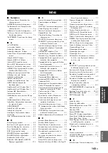 Preview for 293 page of Yamaha RX-V3800 - AV Receiver Owner'S Manual