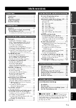 Preview for 299 page of Yamaha RX-V3800 - AV Receiver Owner'S Manual