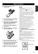 Preview for 303 page of Yamaha RX-V3800 - AV Receiver Owner'S Manual