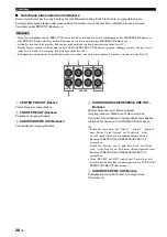 Preview for 326 page of Yamaha RX-V3800 - AV Receiver Owner'S Manual