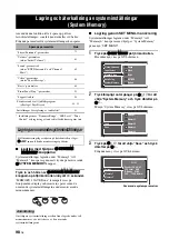 Preview for 544 page of Yamaha RX-V3800 - AV Receiver Owner'S Manual