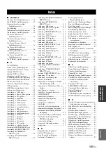 Preview for 589 page of Yamaha RX-V3800 - AV Receiver Owner'S Manual