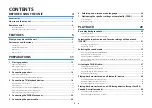 Предварительный просмотр 2 страницы Yamaha RX-V381 Owner'S Manual