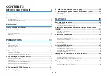 Предварительный просмотр 2 страницы Yamaha RX-V383 Owner'S Manual