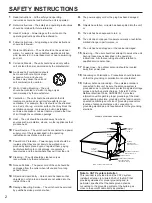 Предварительный просмотр 2 страницы Yamaha RX-V390 Owner'S Manual