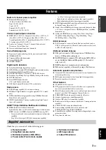 Предварительный просмотр 7 страницы Yamaha RX V3900 - AV Network Receiver Owner'S Manual