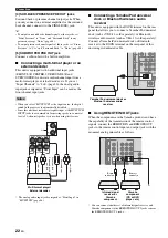 Предварительный просмотр 26 страницы Yamaha RX V3900 - AV Network Receiver Owner'S Manual