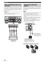 Предварительный просмотр 28 страницы Yamaha RX V3900 - AV Network Receiver Owner'S Manual