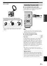 Предварительный просмотр 29 страницы Yamaha RX V3900 - AV Network Receiver Owner'S Manual