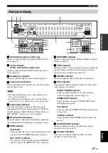 Предварительный просмотр 31 страницы Yamaha RX V3900 - AV Network Receiver Owner'S Manual