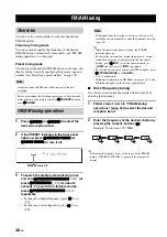 Предварительный просмотр 52 страницы Yamaha RX V3900 - AV Network Receiver Owner'S Manual