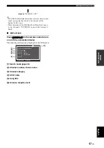 Предварительный просмотр 61 страницы Yamaha RX V3900 - AV Network Receiver Owner'S Manual