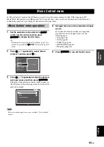 Предварительный просмотр 69 страницы Yamaha RX V3900 - AV Network Receiver Owner'S Manual