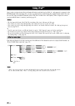 Предварительный просмотр 70 страницы Yamaha RX V3900 - AV Network Receiver Owner'S Manual