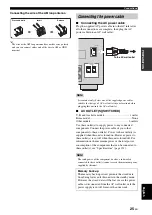 Предварительный просмотр 29 страницы Yamaha RX-V3900 Owner'S Manual