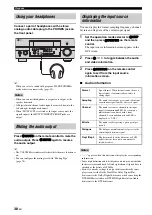 Предварительный просмотр 42 страницы Yamaha RX-V3900 Owner'S Manual