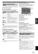 Предварительный просмотр 63 страницы Yamaha RX-V3900 Owner'S Manual