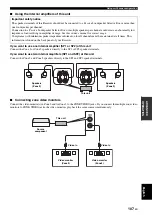 Preview for 111 page of Yamaha RX-V3900 Owner'S Manual