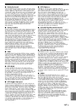 Предварительный просмотр 828 страницы Yamaha RX-V3900 Owner'S Manual