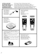 Preview for 2 page of Yamaha RX-V392RDS Owner'S Manual