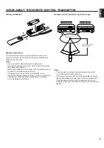 Preview for 5 page of Yamaha RX-V392RDS Owner'S Manual