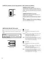 Preview for 12 page of Yamaha RX-V392RDS Owner'S Manual