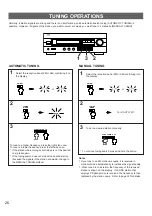 Preview for 26 page of Yamaha RX-V392RDS Owner'S Manual