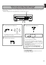 Preview for 33 page of Yamaha RX-V392RDS Owner'S Manual