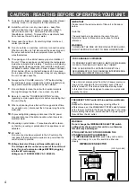 Preview for 6 page of Yamaha RX-V393 Owner'S Manual