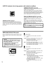 Preview for 16 page of Yamaha RX-V393 Owner'S Manual