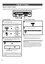 Preview for 32 page of Yamaha RX-V393 Owner'S Manual