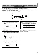 Preview for 37 page of Yamaha RX-V393RDS Owner'S Manual