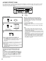 Preview for 30 page of Yamaha RX-V395 Owner'S Manual